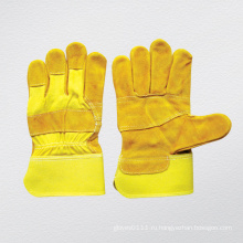 Желтая королева сплит-патч-перчатки (3059)